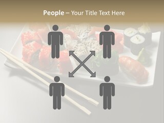 Food Red Black PowerPoint Template