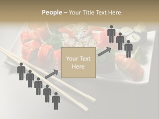 Food Red Black PowerPoint Template