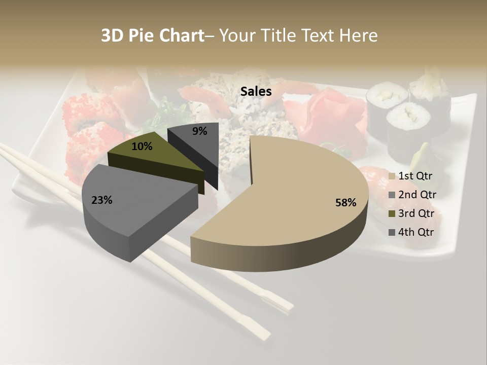 Food Red Black PowerPoint Template