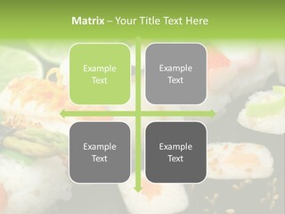 Kaviar Sushi Ingwer PowerPoint Template