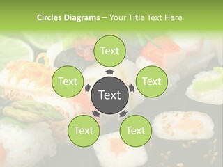 Kaviar Sushi Ingwer PowerPoint Template