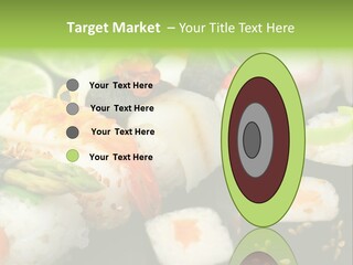 Kaviar Sushi Ingwer PowerPoint Template