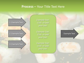 Kaviar Sushi Ingwer PowerPoint Template