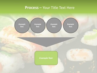 Kaviar Sushi Ingwer PowerPoint Template