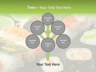 Kaviar Sushi Ingwer PowerPoint Template