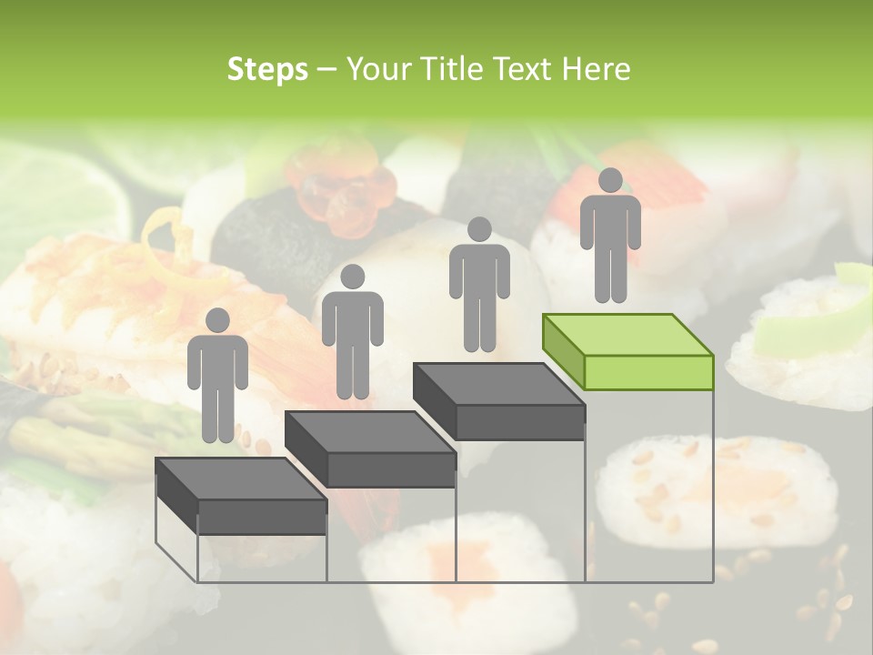 Kaviar Sushi Ingwer PowerPoint Template