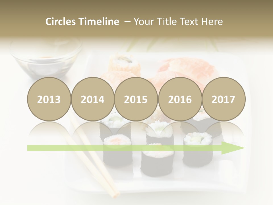 Japanese Red Prepared PowerPoint Template