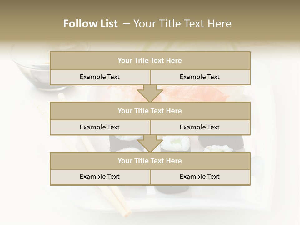 Japanese Red Prepared PowerPoint Template