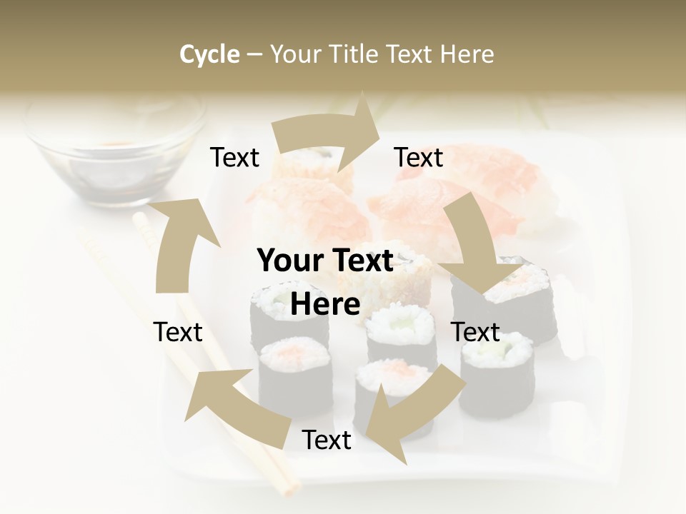 Japanese Red Prepared PowerPoint Template