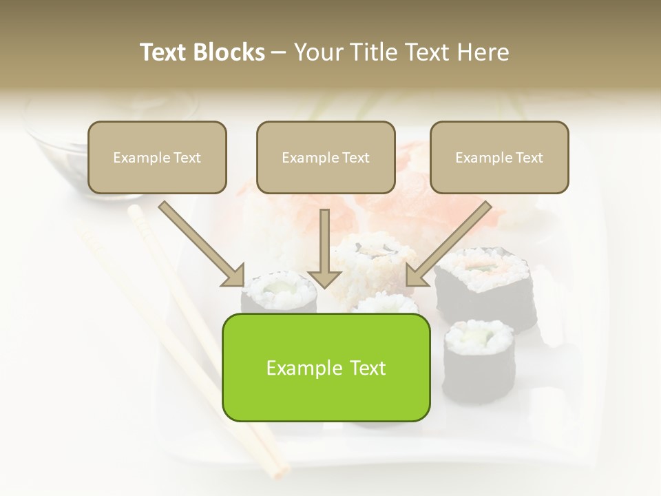 Japanese Red Prepared PowerPoint Template