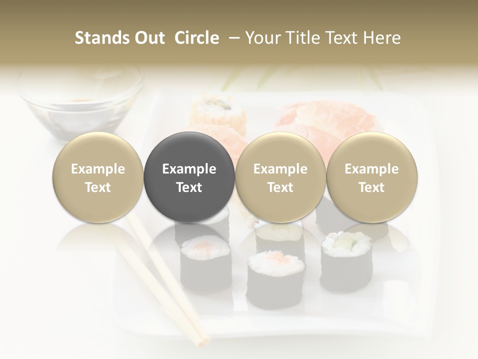 Japanese Red Prepared PowerPoint Template