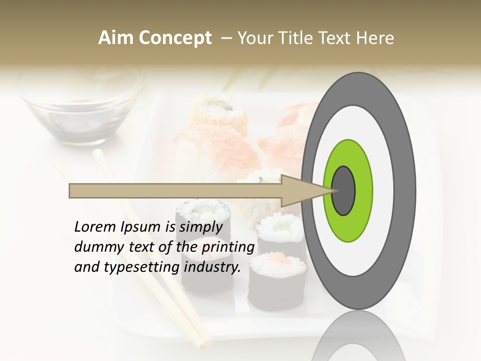 Japanese Red Prepared PowerPoint Template