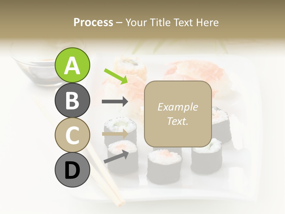 Japanese Red Prepared PowerPoint Template