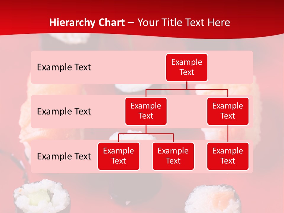 Sashimi Gourmet Meal PowerPoint Template