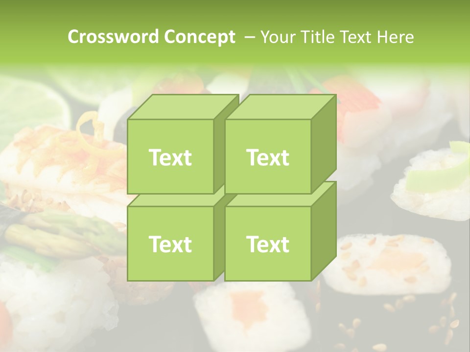 Meresfr Ingwer Eingelegt PowerPoint Template