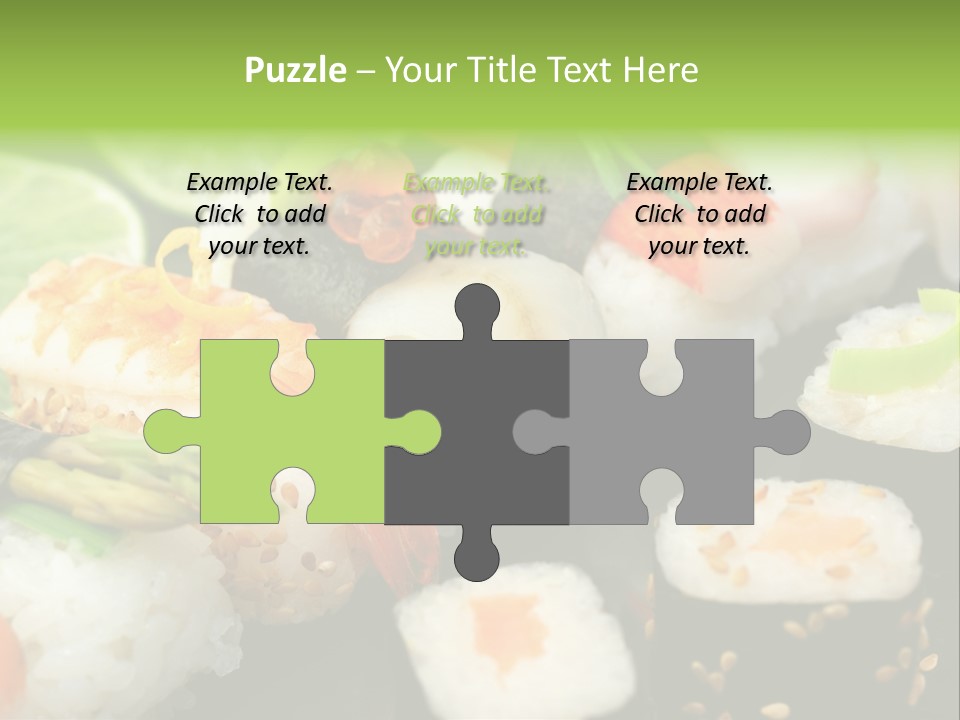 Meresfr Ingwer Eingelegt PowerPoint Template