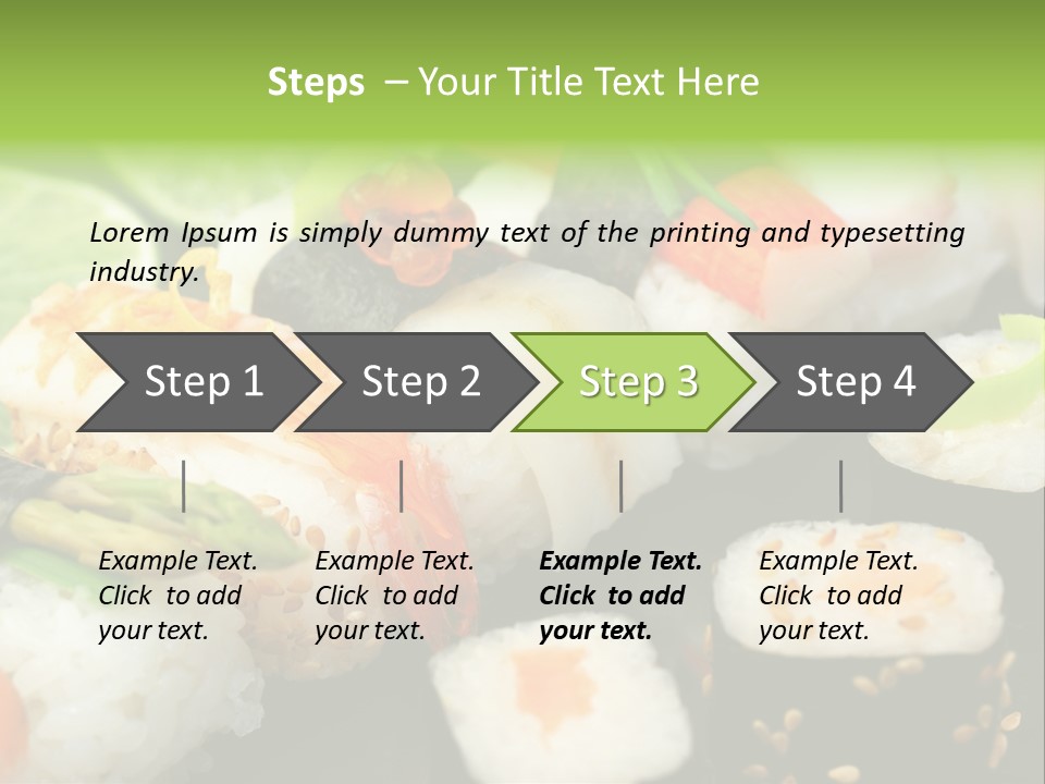 Meresfr Ingwer Eingelegt PowerPoint Template
