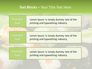 Meresfr Ingwer Eingelegt PowerPoint Template