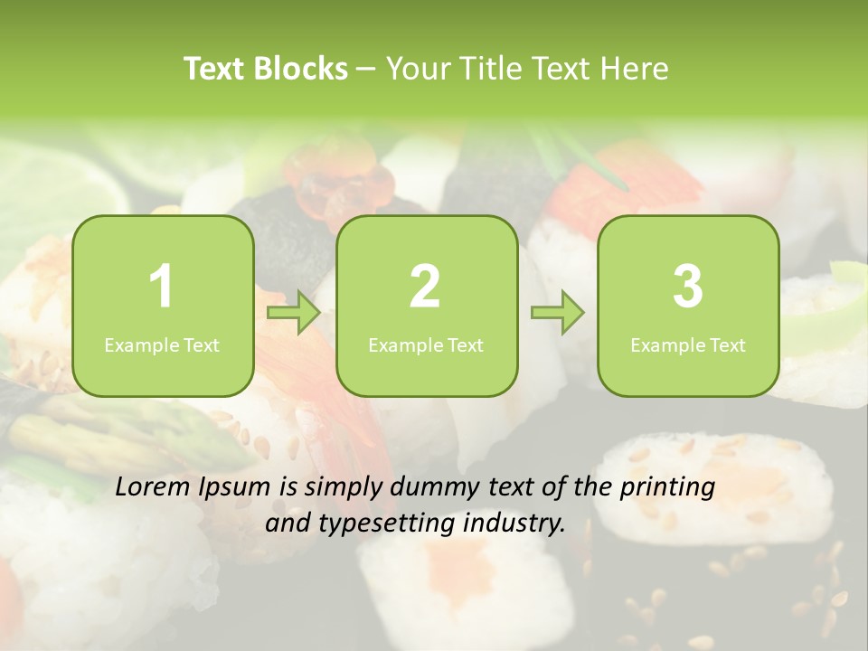 Meresfr Ingwer Eingelegt PowerPoint Template