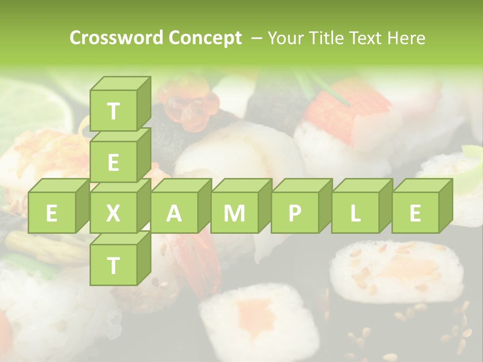 Meresfr Ingwer Eingelegt PowerPoint Template