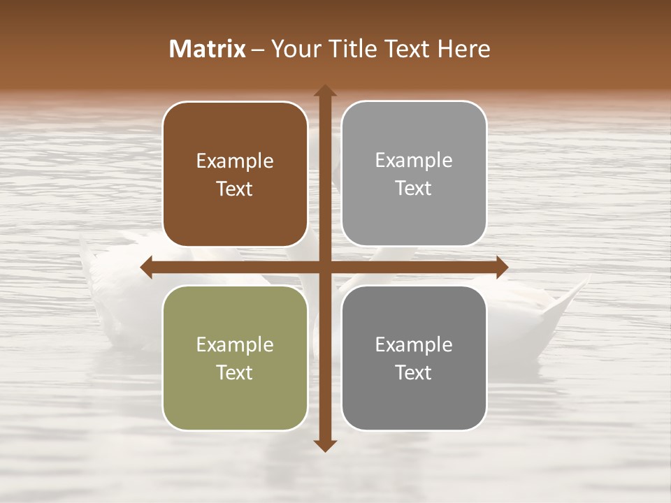 Liebhaber Wasser Urlaub PowerPoint Template