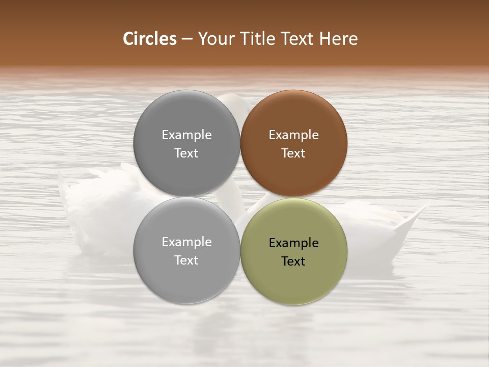 Liebhaber Wasser Urlaub PowerPoint Template