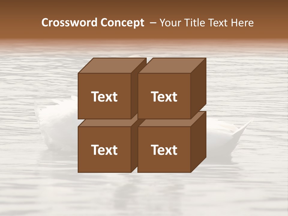 Liebhaber Wasser Urlaub PowerPoint Template