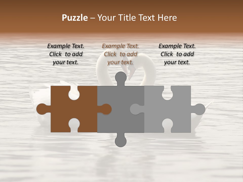 Liebhaber Wasser Urlaub PowerPoint Template