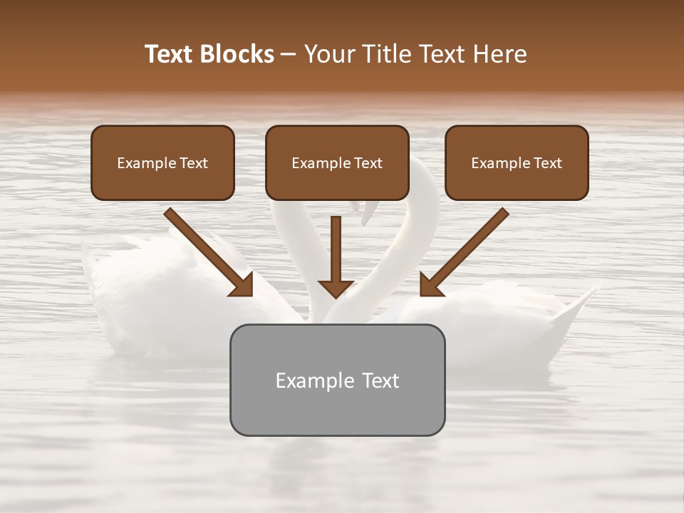 Liebhaber Wasser Urlaub PowerPoint Template