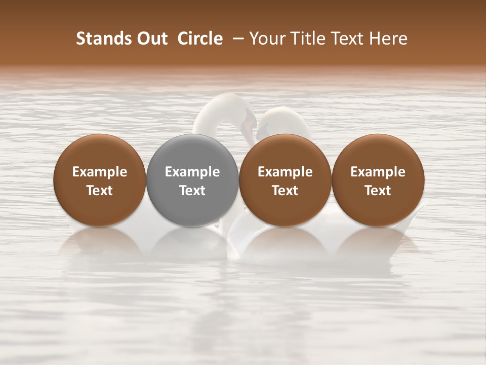 Liebhaber Wasser Urlaub PowerPoint Template