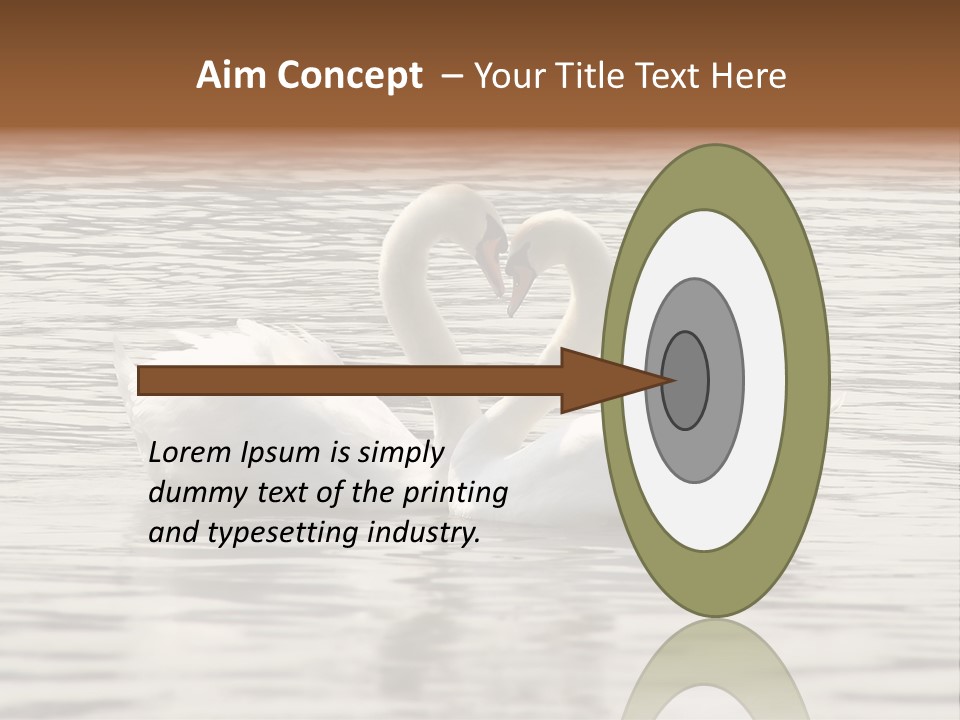 Liebhaber Wasser Urlaub PowerPoint Template