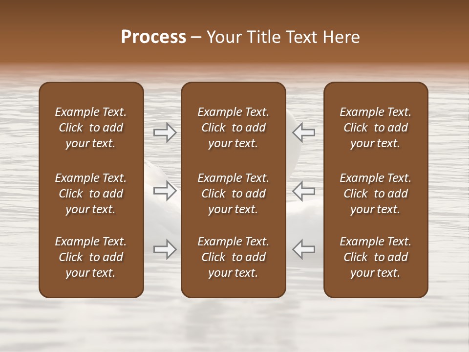 Liebhaber Wasser Urlaub PowerPoint Template
