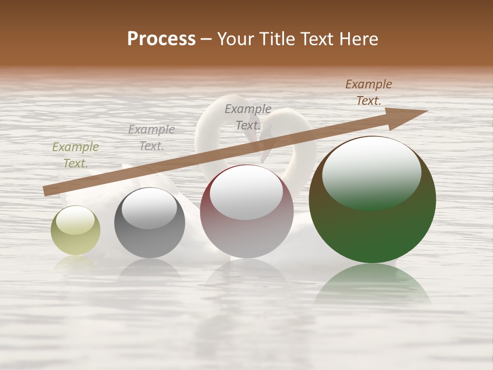 Liebhaber Wasser Urlaub PowerPoint Template