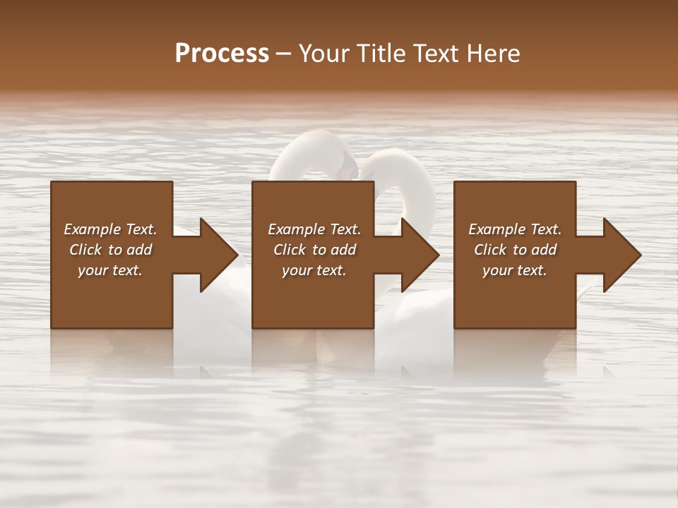 Liebhaber Wasser Urlaub PowerPoint Template