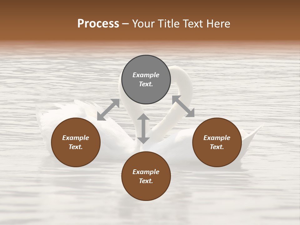 Liebhaber Wasser Urlaub PowerPoint Template