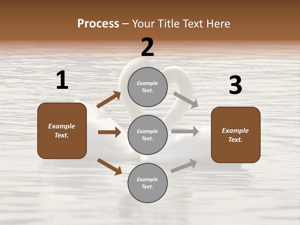 Liebhaber Wasser Urlaub PowerPoint Template