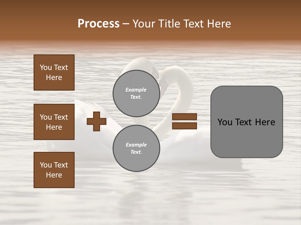 Liebhaber Wasser Urlaub PowerPoint Template