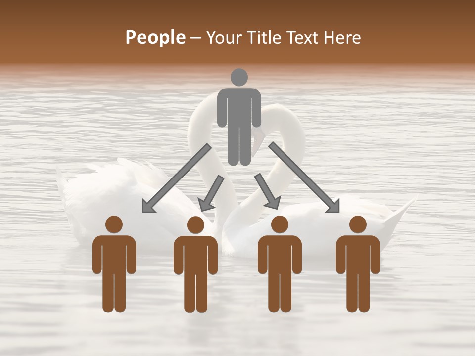 Liebhaber Wasser Urlaub PowerPoint Template