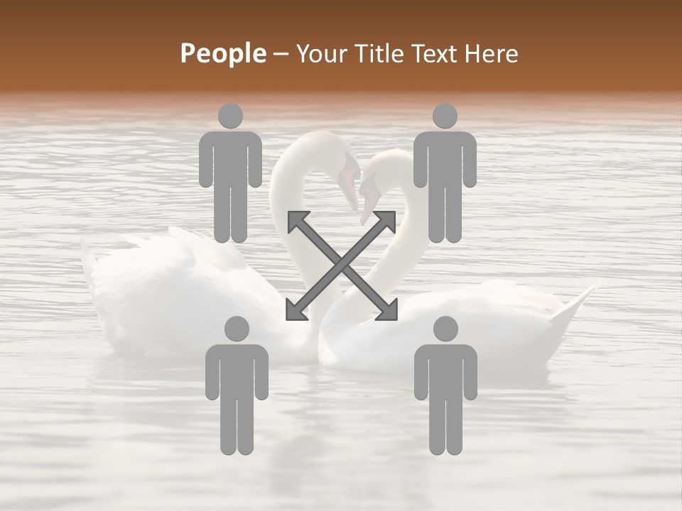 Liebhaber Wasser Urlaub PowerPoint Template