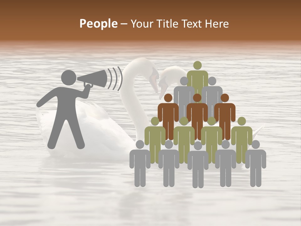 Liebhaber Wasser Urlaub PowerPoint Template