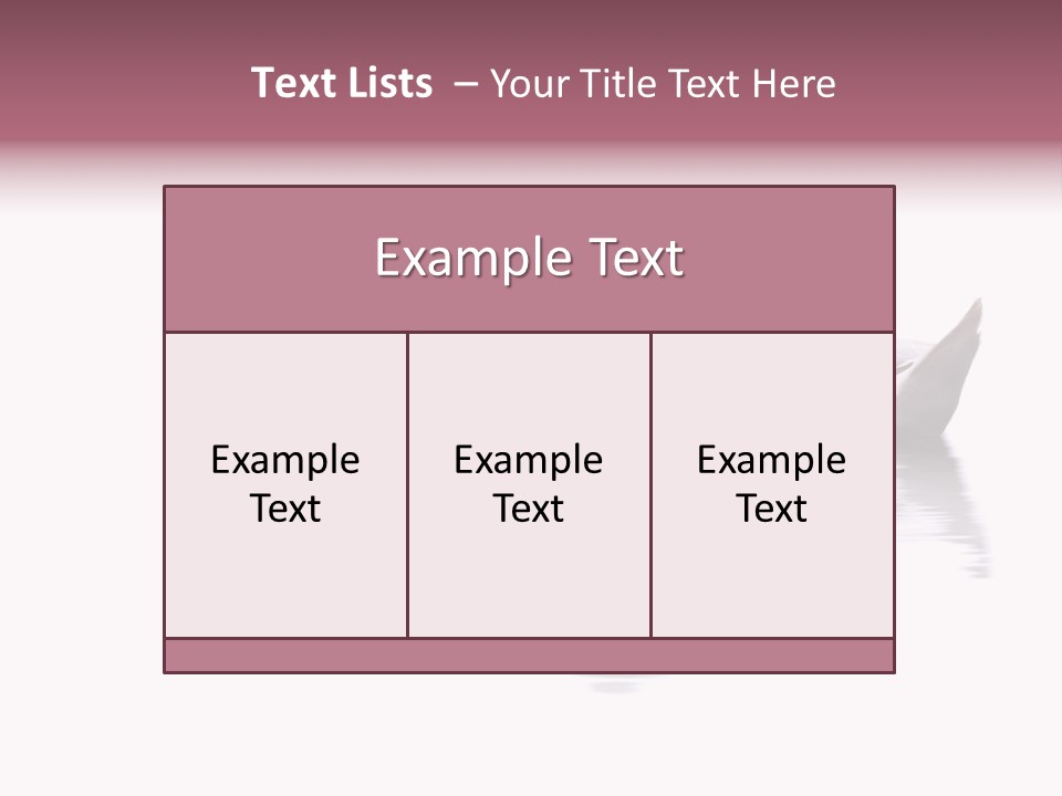 Pristine Beautiful Fidelity PowerPoint Template