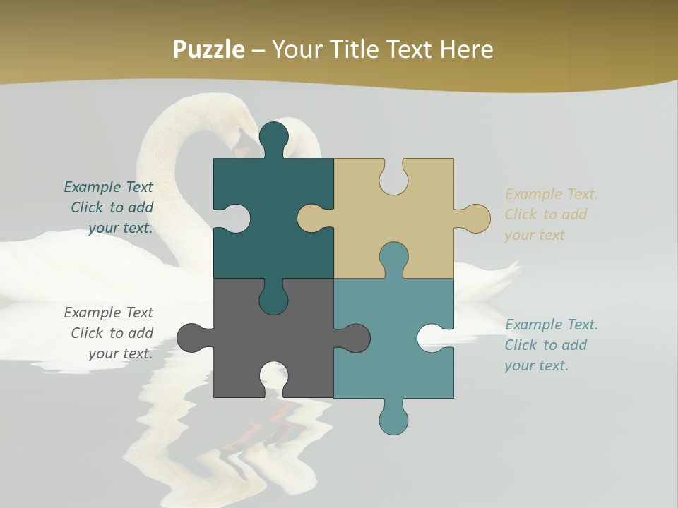 Birds Valentine Valnetines PowerPoint Template