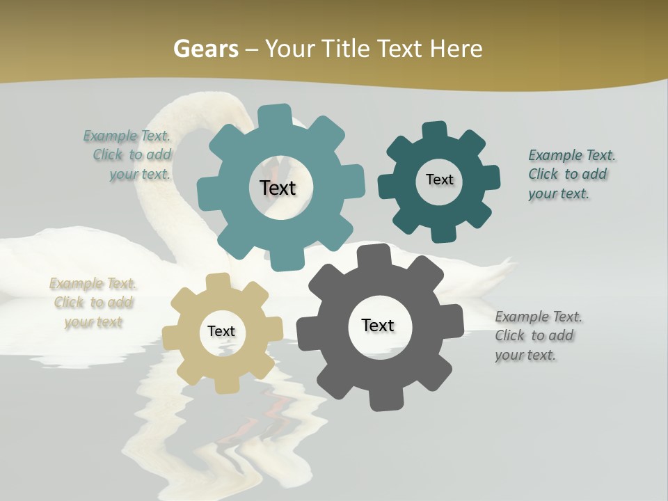 Birds Valentine Valnetines PowerPoint Template