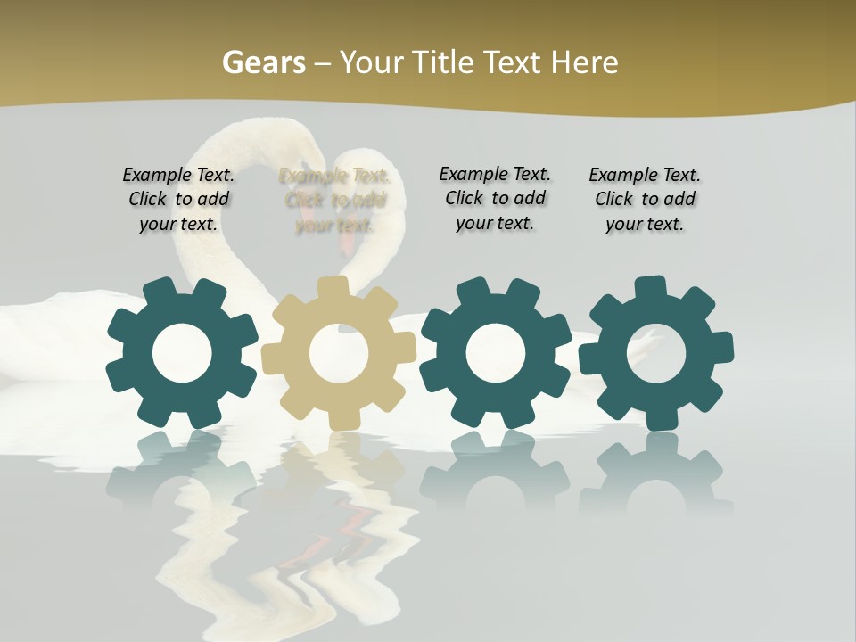 Birds Valentine Valnetines PowerPoint Template