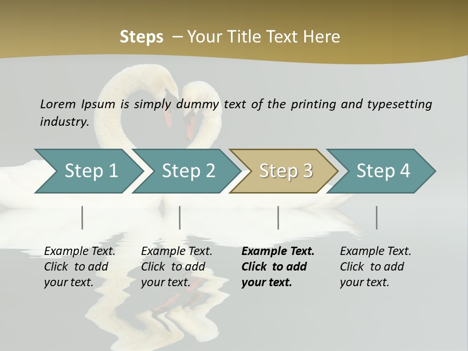 Birds Valentine Valnetines PowerPoint Template