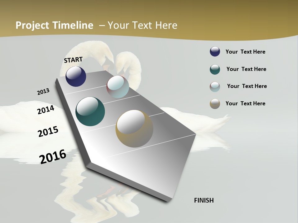 Birds Valentine Valnetines PowerPoint Template