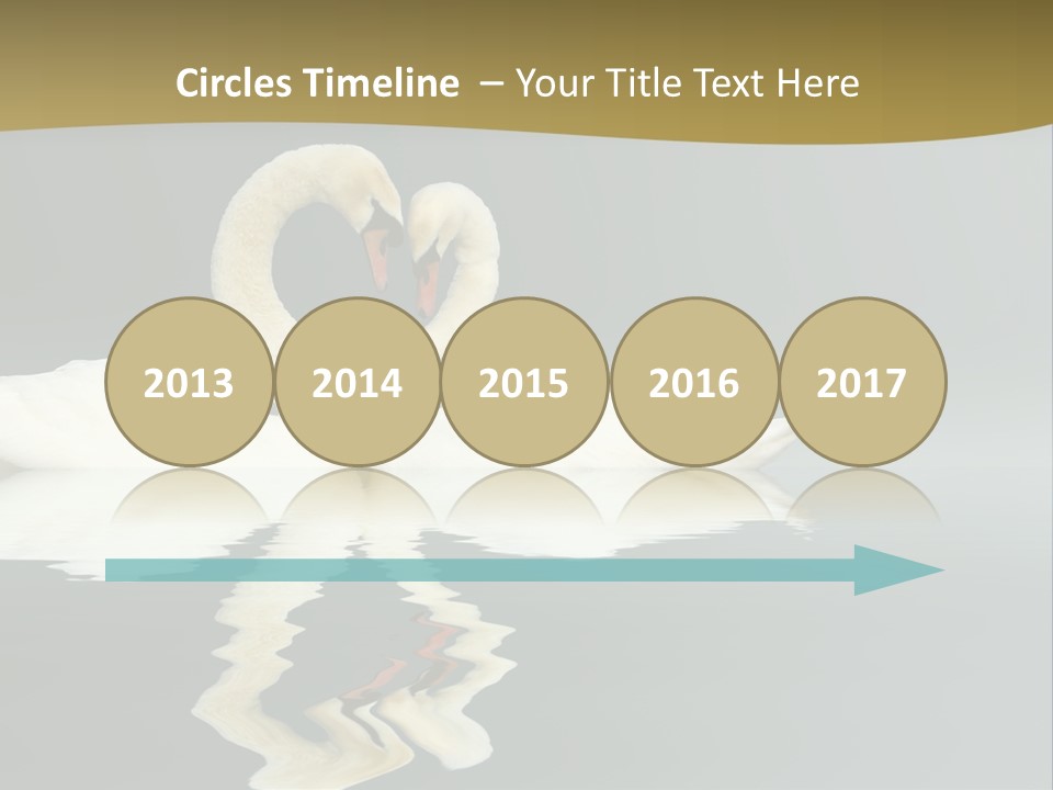 Birds Valentine Valnetines PowerPoint Template