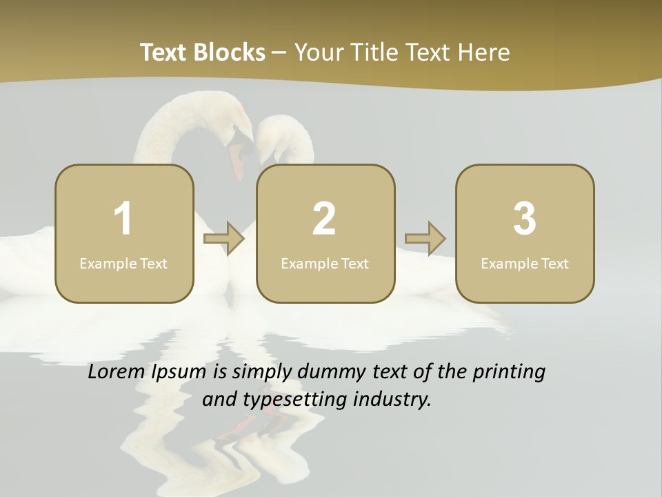 Birds Valentine Valnetines PowerPoint Template