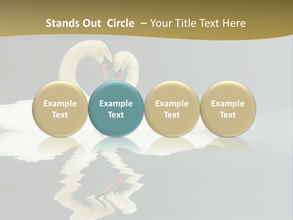 Birds Valentine Valnetines PowerPoint Template