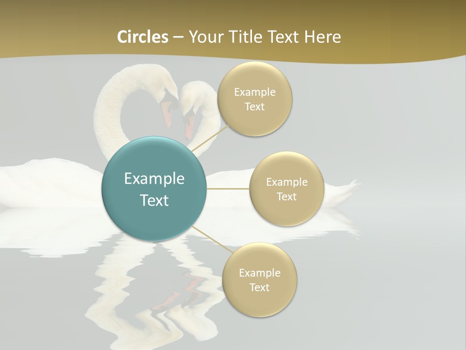 Birds Valentine Valnetines PowerPoint Template